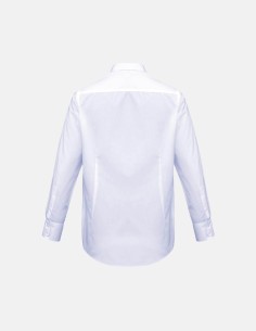 Mens long sleeve Metro Shirt White 2