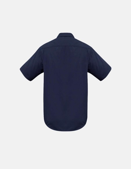 Mens short sleeve Metro Shirt Navy