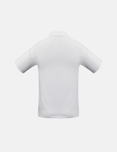 Mens Ice Short Sleeve Polo White 2